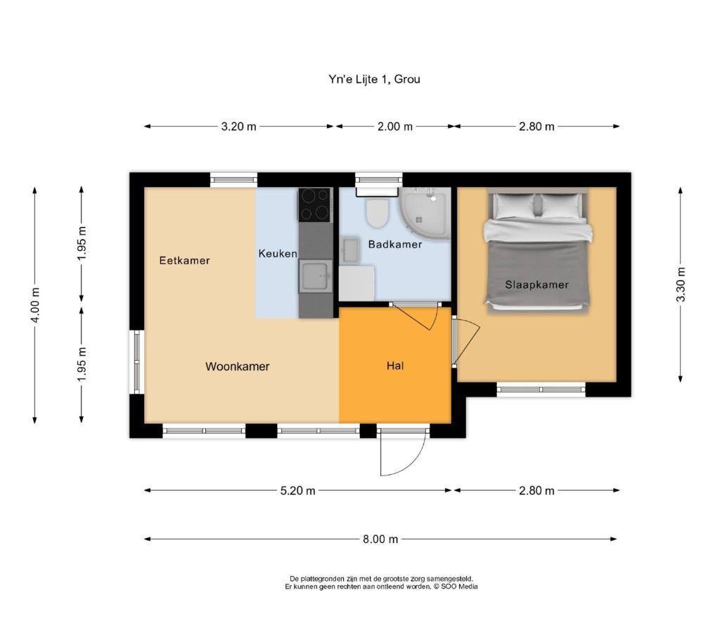 Húskes Hûs en Hiem - rent as one - chalets 65&66 Villa Grou Buitenkant foto